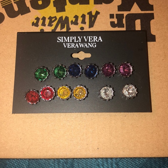 Simply Vera Vera Wang Jewelry - Simply Vera wang  rainbow stud earrings